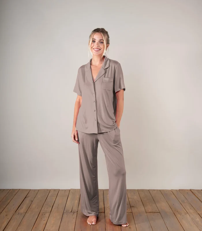 The Luxury Pyjamas in Taupe